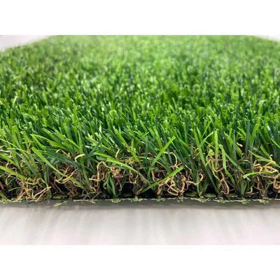 PE+PP Golf sahaları için sentetik çim Bahçe projeleri Yumuşak